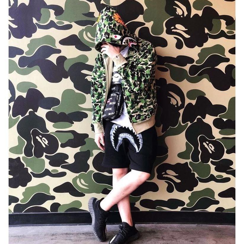 Áo Khoác Hoodie Họa Tiết Rằn Ri / Đầu Cá Mập Cá Tính | BigBuy360 - bigbuy360.vn