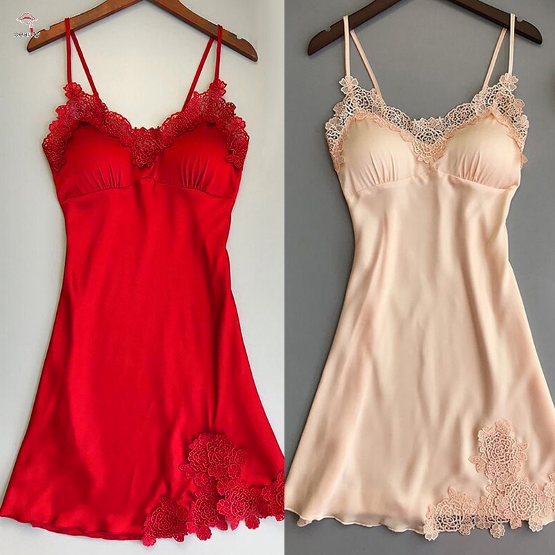 Áo Ngủ 2 Dây Màu Trơn Thời Trang Nữ Tính | BigBuy360 - bigbuy360.vn