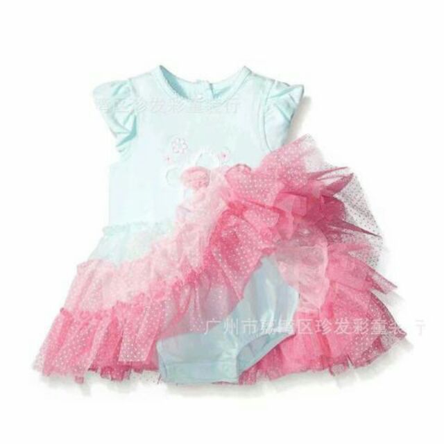 Body váy bé gái công chúa nhí hàng xuất