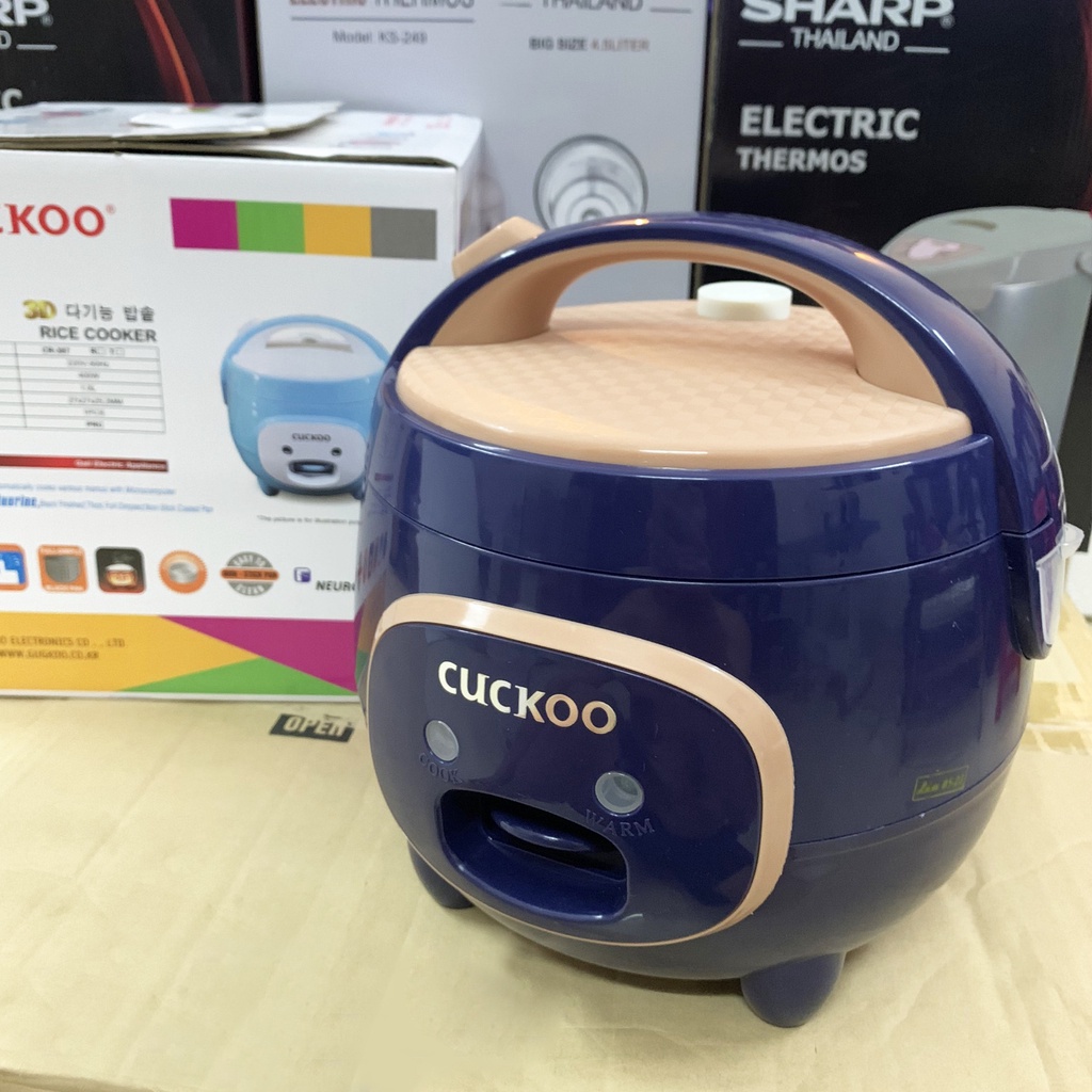 Nồi cơm điện cuckoo mini CR-387 hàn quốc dung tích 1L 1,2L 1,8L kiểu dáng hình con lợn siêu đáng yêu bảo hành 12 tháng