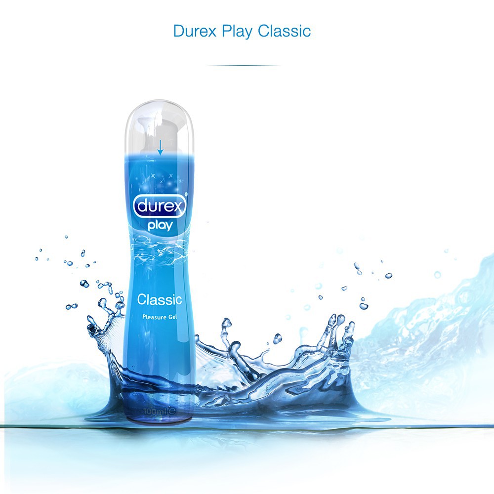 Bộ hai chai gel bôi trơn Durex Play Classic (100ml/chai)