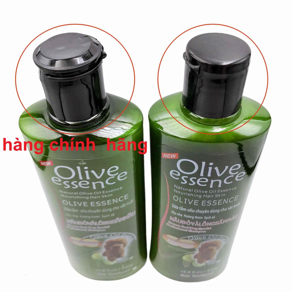 Sữa Tắm Chiết Xuất Olive Cho Chó Mèo Olive Essence Chai 450g - Hàng Chính Hãng