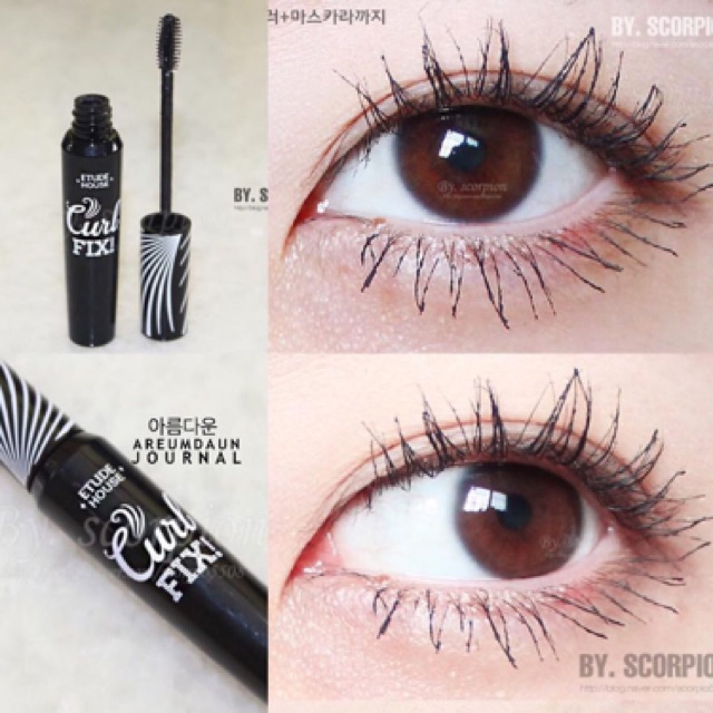 Mascara Chuốt Mi Cong Tự Nhiên➖Chống Trôi #Lash_Perm_Curl_Fix_Mascara