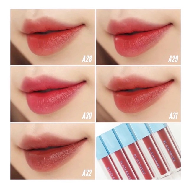 [Mã SKAMLTSM9 giảm 10% đơn 99K] Son Black Rouge Ver 06 (màu A28, A29, A30, A31, A32)