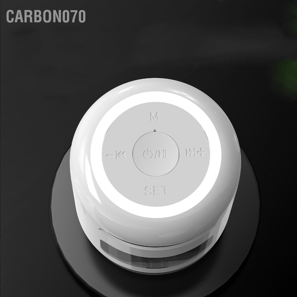 [Hàng HOT] Loa Bluetooth đồng hồ Mini không dây Sạc Type-C nghe nhạc làm đèn ngủ【Carbon070】