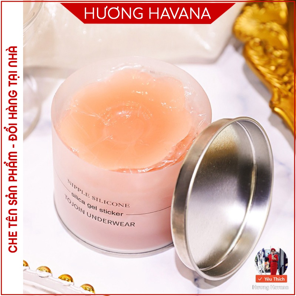 Set 10 miếng dán nhũ hoa silicon siêu mềm trong hộp nhựa FPD04