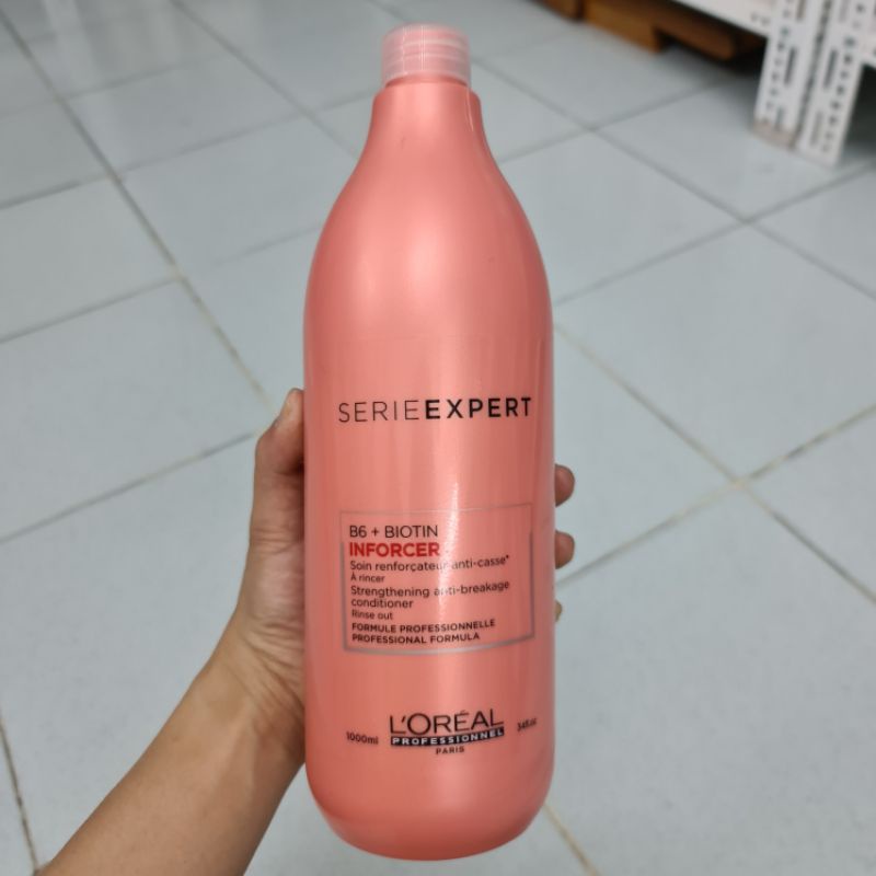 DẦU XẢ L'OREAL INFORCER CHĂM SÓC TÓC GÃY RỤNG 1000ML