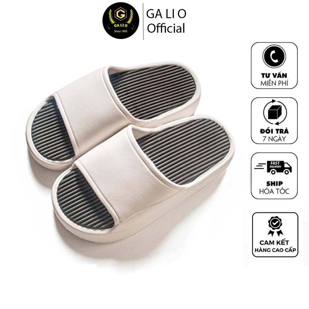 Dép đi trong nhà, dép đế cao nam nữ đế cao chất liệu eva chống ngấm nước shop MAMMOTH