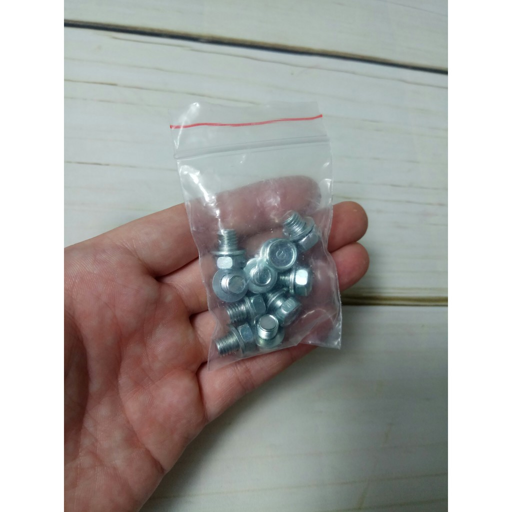 Ốc 7 ly hộp xích ngắn số lượng 10 cái