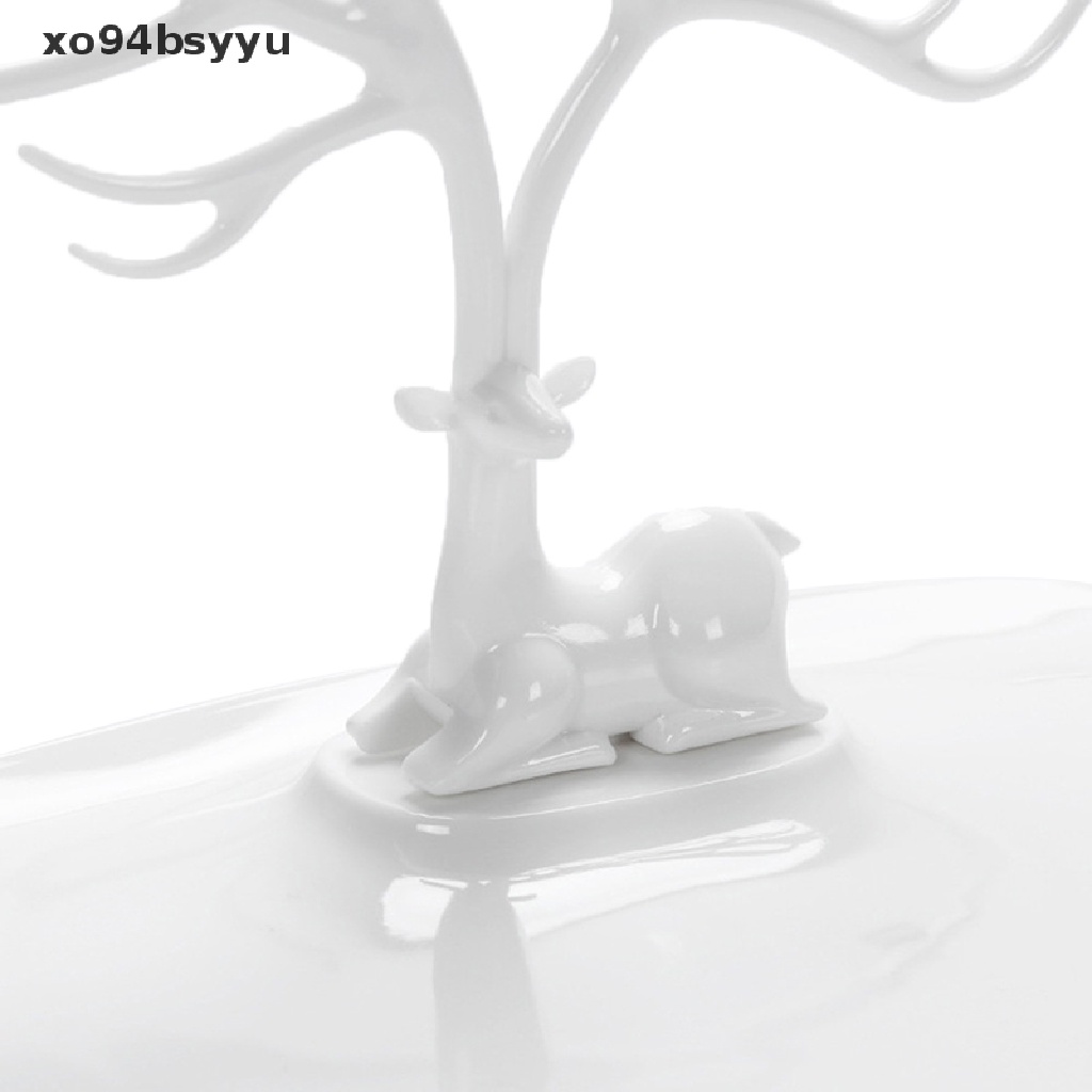 Khay Trưng Bày Trang Sức Hình Nai Sừng Tấm 94Bsyu