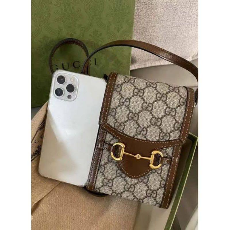 Túi G.c horsebit 1955 mini bag, túi xách mini đựng vừa điện thoại cao cấp - FULLBOX