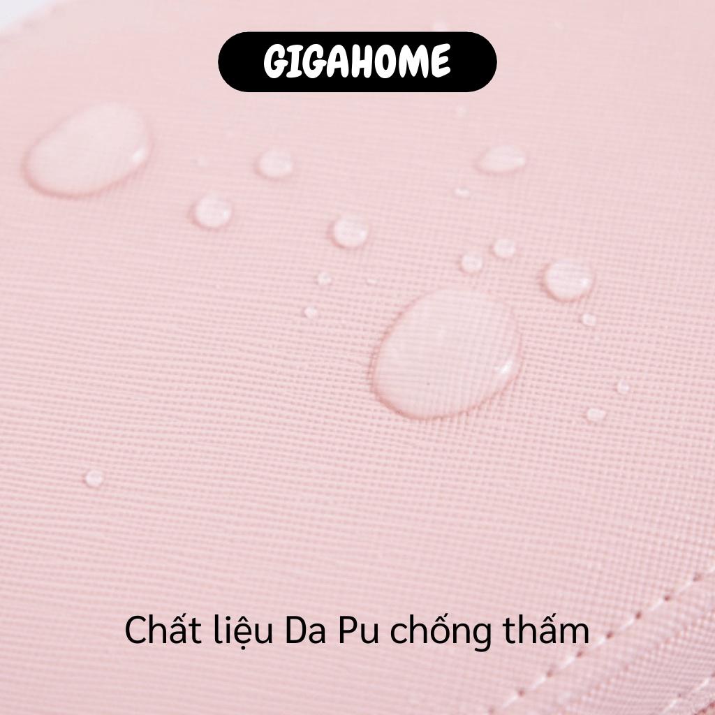 Hộp đựng Trang sức   GIÁ VỐN]   Hộp đựng nhẫn, dây chuyền, trang sức - Chất liệu Da pu chống thấm 17x12x5cm 9505