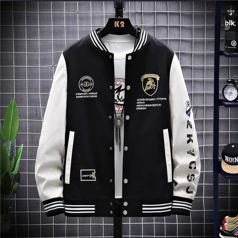 ÁO KHOÁC DÙ NAM HAI LỚP NÚT BẤM PHONG CÁCH HÀN QUỐC