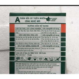 1 hộp Phân Bón Lá RONG BIỂN (10  gói-10gr)