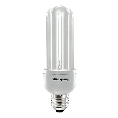 Bóng Đèn Compact  ĐQ-CFL-3U-T4-10W-DL-E27 - Ánh Sáng Trắng