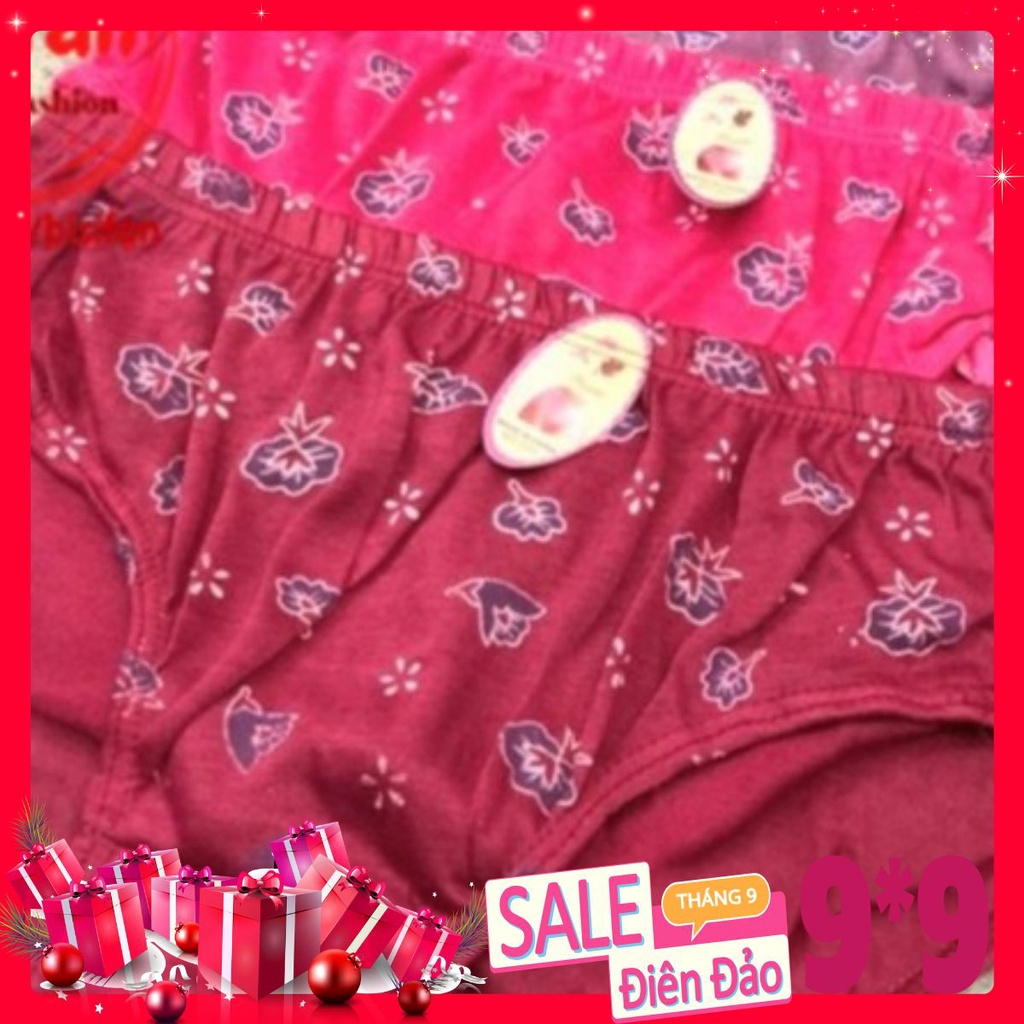 Quần lót bà già  chất coton cạp cao big size siêu to dành cho người giàbà già người béo mập 60, 70KG80kg 90kg