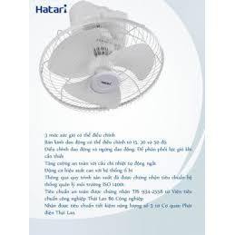 Quạt trần đảo Hatari HT-C16R1