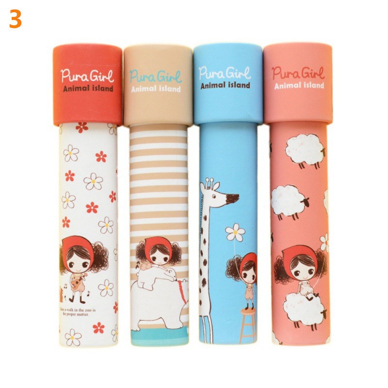 Kính vạn hoa đồ chơi phối họa tiết hoạt hình dễ thương dành cho các bé