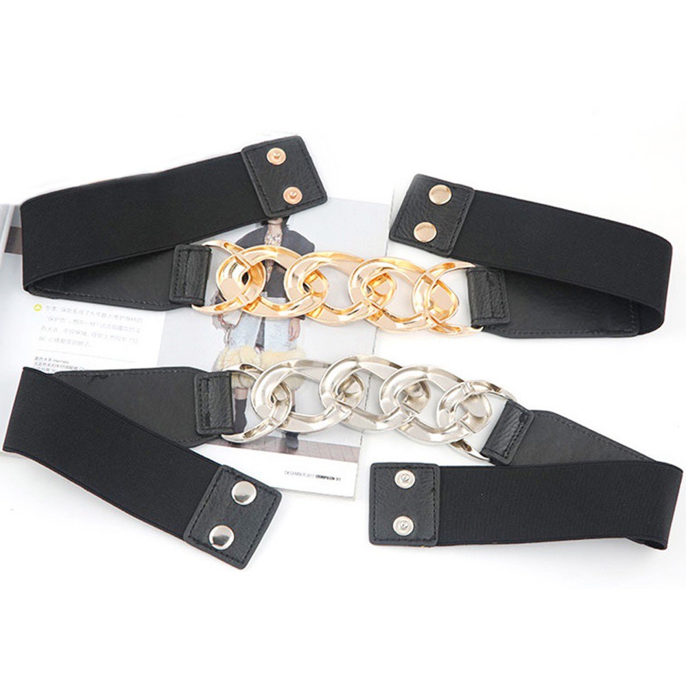 Thắt lưng da pu phối tua rua phong cách punk thời trang cá tính cho nữ