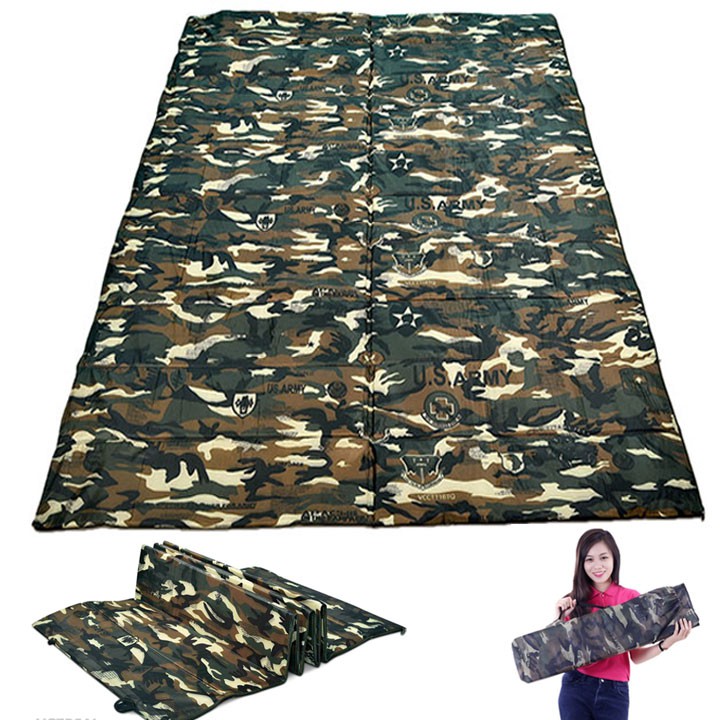 Nệm đệm gấp văn phòng cho 2 người nằm ngủ trưa