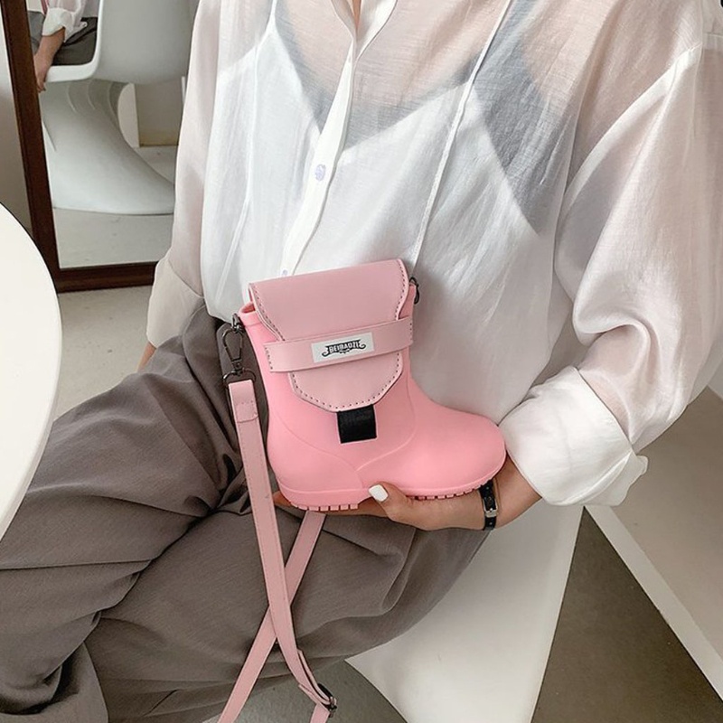 Túi Đeo Chéo Da PU Hình Đôi Giày Thời Trang Cho Nữ