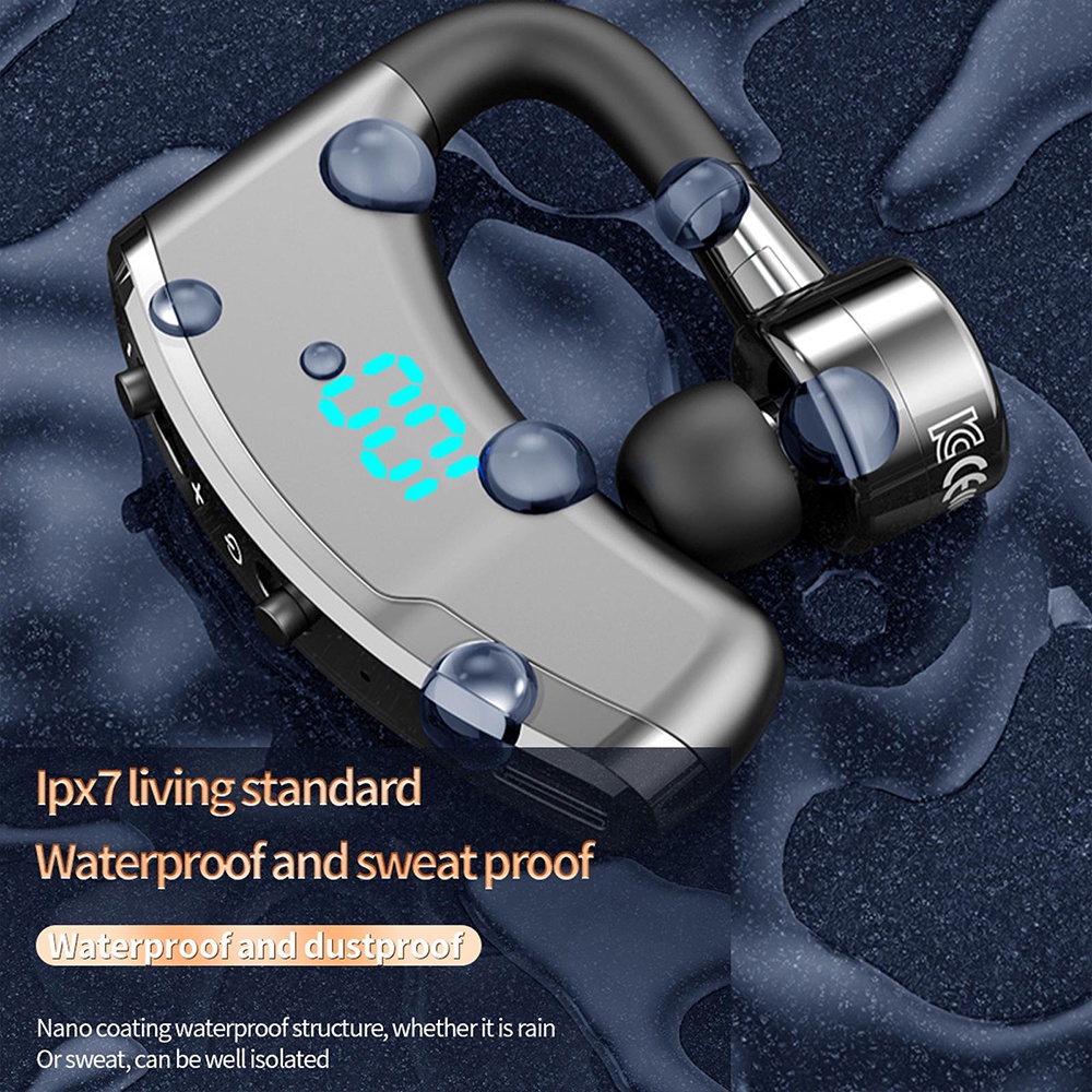Tai nghe nhét tai VIRWIR V9 không dây bluetooth 5.2 giảm tiếng ồn có màn hình hiển thị LED HD tiện lợi