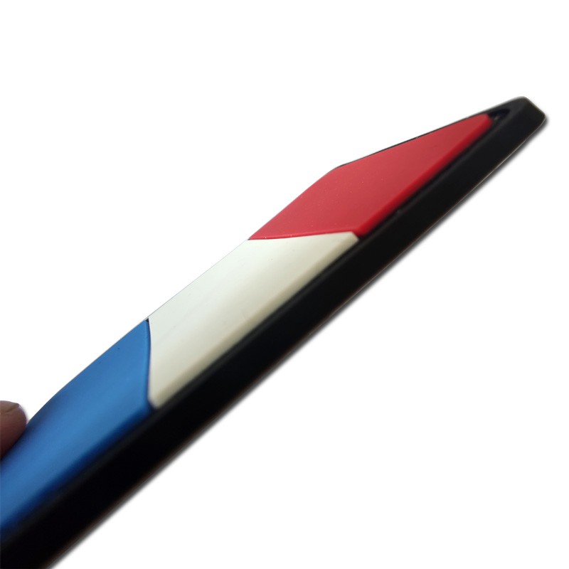 Miếng Dán Hình Cờ Nước Ý 3D Bằng PVC Mềm