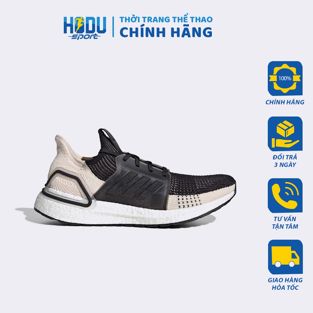 Giày chạy bộ Adidas chính hãng Ultraboost 19 G27506 - Giày thể thao đen trắng - HODU Sport