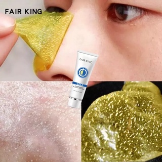 FAIR KING Mặt nạ lột mụn đầu đen thu nhỏ lỗ chân lông làm sạch sâu chăm sóc da Sâu làm sạch lỗ chân lông co lại Loại bỏ mụn đầu đen mặt nạ 40g