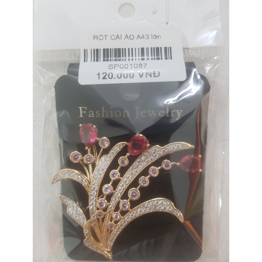 Cài áo nhiều loại lớn nhiều màu sang trọng