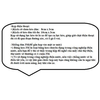 Kẹp điện thoại gắn mặt xe máy+Tặng túi chống nước-Bagmars | BigBuy360 - bigbuy360.vn