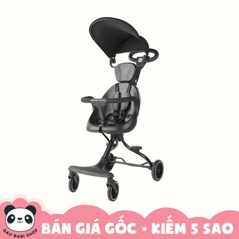 [Mã 267FMCGSALE giảm 8% đơn 500K] FREE SHIP !!! Xe đẩy đi dạo xoay 2 chiều cao cấp BAOBAOHAO V3B loại có mái che cho bé