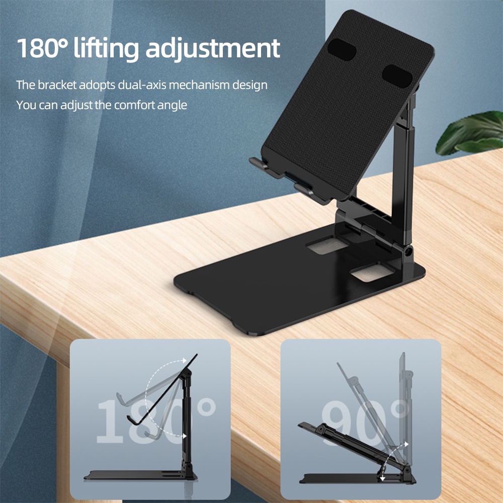 ACCEZZ Giá Đỡ Máy Tính Bảng 12.9 inch Bằng ABS Có Thể Điều Chỉnh Và Gấp Gọn Tiện Dụng Cho Ipad pro Huawei Pad