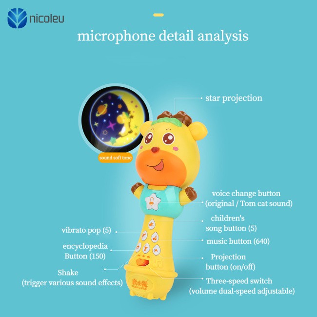 Micro Đồ Chơi Đổi Giọng Nói Cho Bé