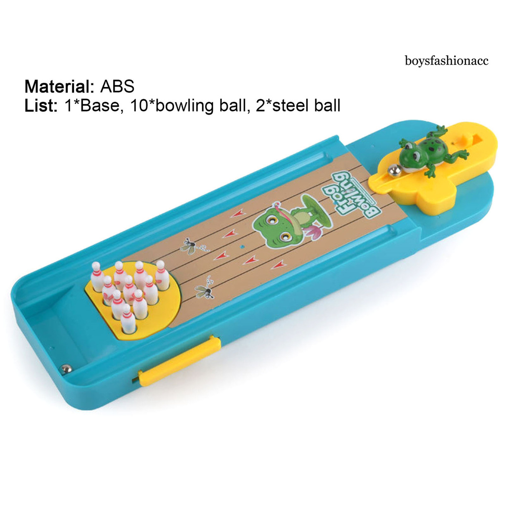 Bộ Đồ Chơi Bowling Hình Chú Ếch Mini Cho Bé