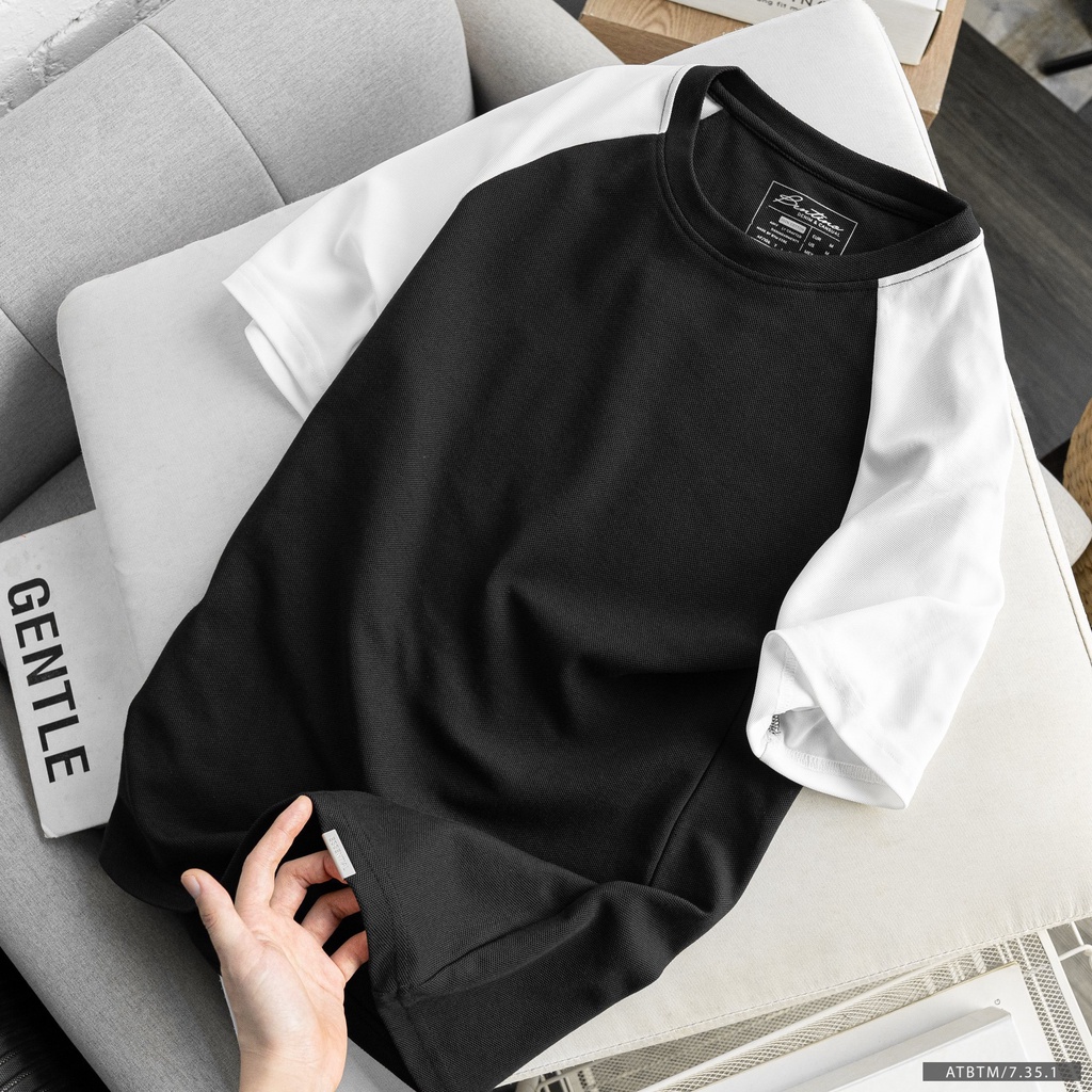 Áo thun thời trang nam phối màu độc đáo, chất vải thun pique dòng cao cấp, mặc cực êm 7351