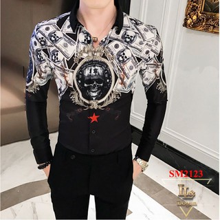 Áo sơ mi họa tiết ver SM2123