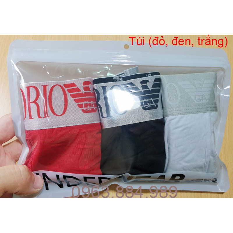 Hộp 3 quần THÔNG HƠI boxxer E.02