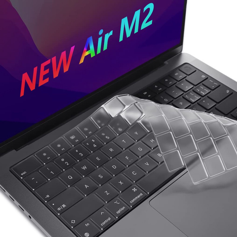 Miếng dán bảo vệ bàn phím 2021 thích hợp cho Macbook Air 13 inch M2 A2681 Pro 14 M1 Pro Max 13 16 inch 2020 2019 A2289 Retina 13 16 inch