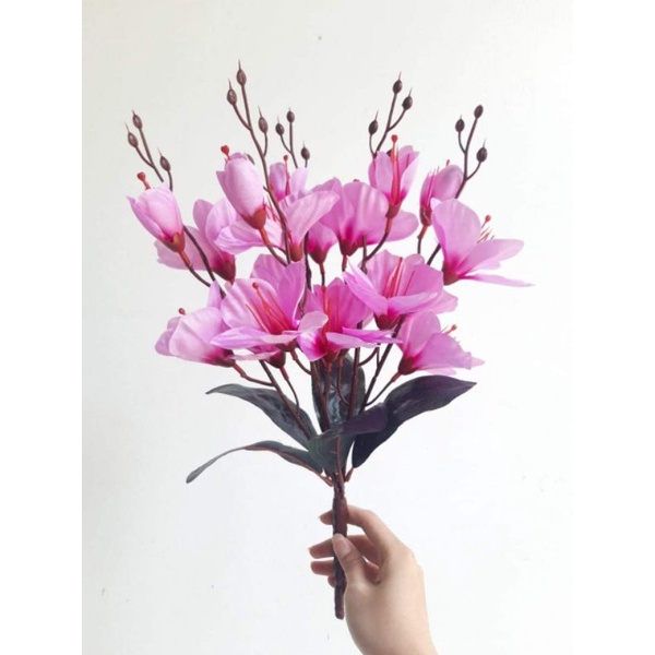 Cụm hoa Diên Vĩ, Hoa Giả, Hoa Giả Trang Trí Nhà