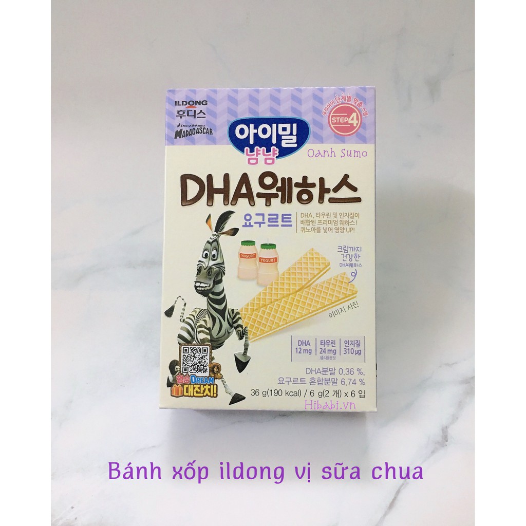 Bánh xốp ildong Hàn Quốc cho bé (Date 08/2021)