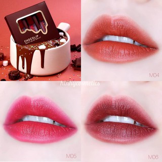 Set Son kem Black Rouge Mini Kit Chocolip