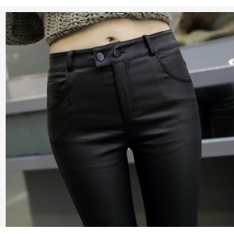 Quần da nữ xịn lên chân dài chuẩn bao đẹp dáng