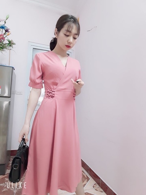 váy xoè nơ eo VXS0121013 | BigBuy360 - bigbuy360.vn