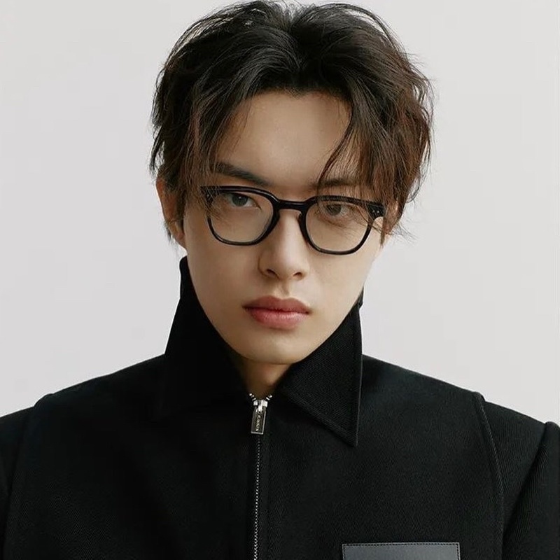 Gọng kính cận oversized nam nữ GDLutto - Hibou Optical tặng kèm hộp và khăn lau kính chuyên dụng