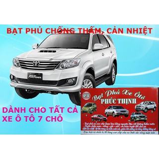 BẠT PHỦ XE Ô TÔ 7 CHỖ INNOVA, Fortuner, Santa Fe...