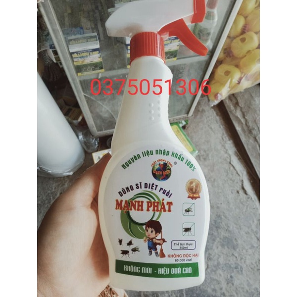 Thuốc diệt ruồi nhặng dạng xịt thông minh siêu sạch lọ 350ml