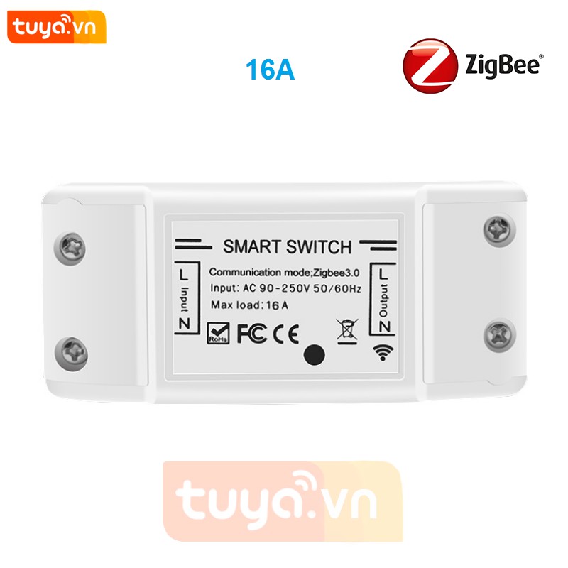 Công Tắc Zigbee Công Suất Lớn 16A Tuya SHP-ZBasic