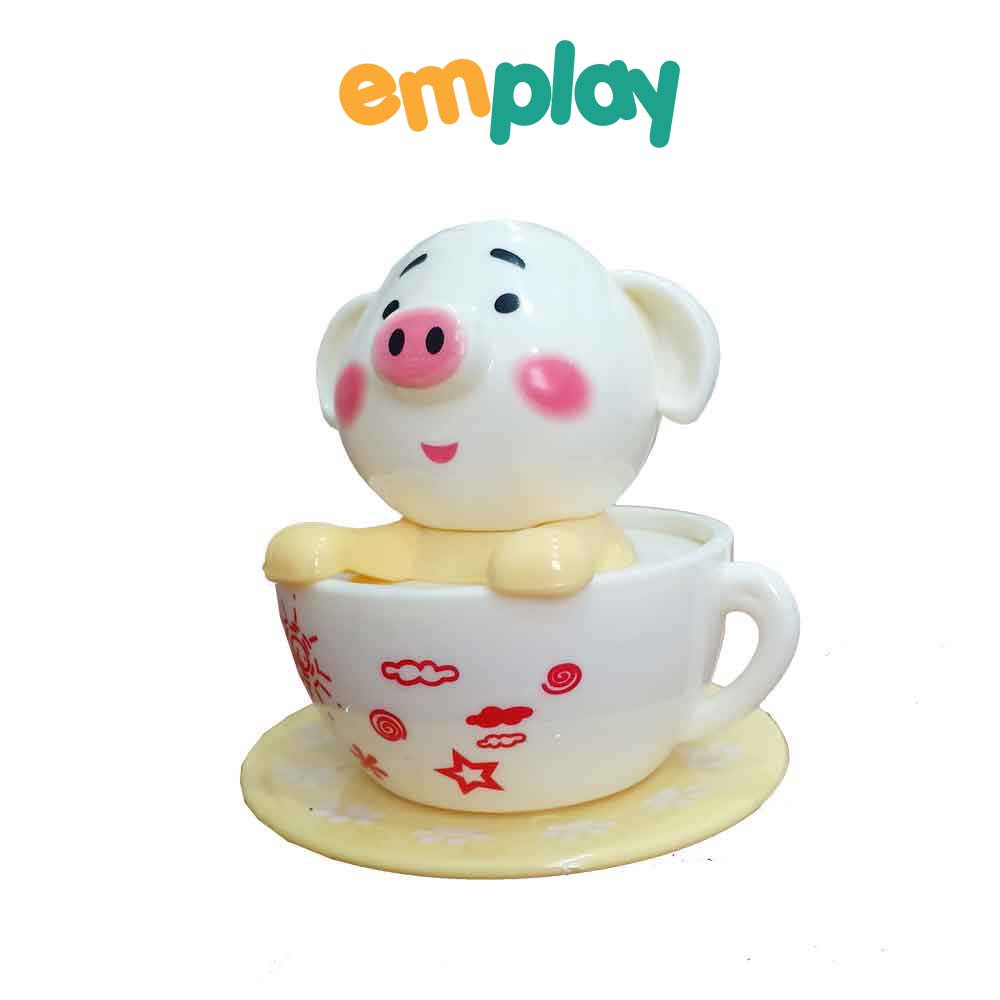 (XẢ KHO 60%) Đồ chơi trẻ em Emplay lợn vặn cót chất liệu nhựa ABS chắc chắn màu sắc tươi sáng giúp kích thích thị giác