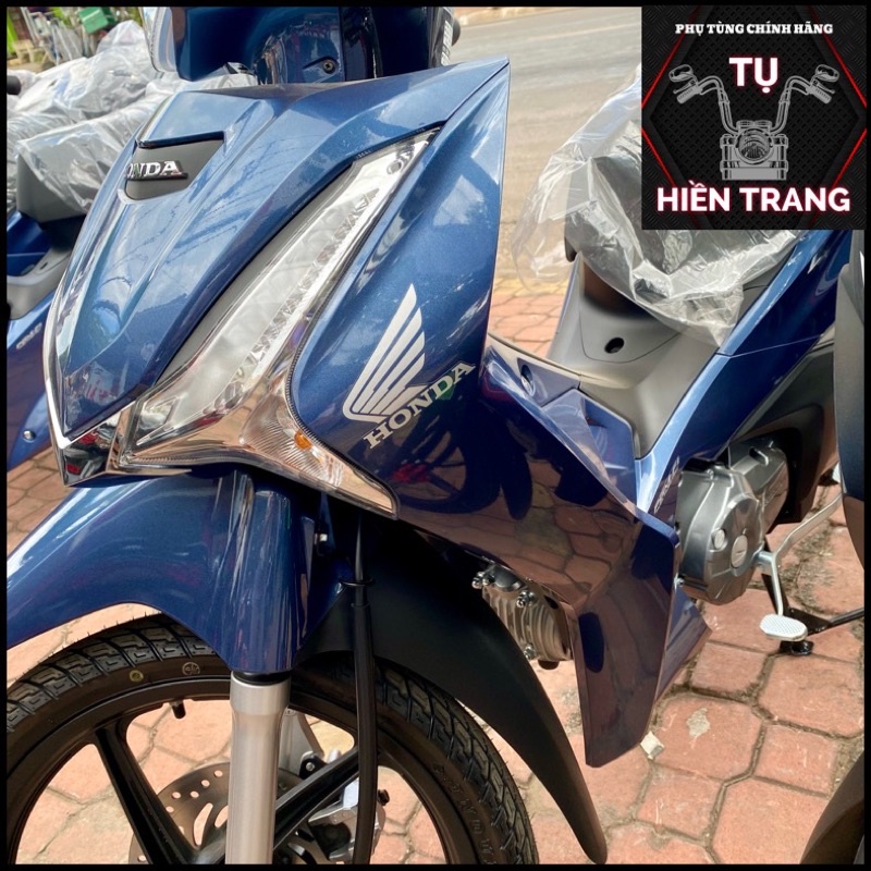 TEM CÁNH CHIM MÀU BẠC VIỀN XANH TRÁI-PHẢI ZIN FUTURE XANH 2022 CHÍNH HÃNG HONDA